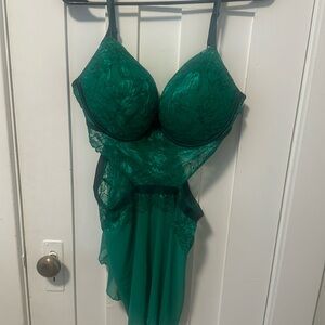 Green lingerie TOP